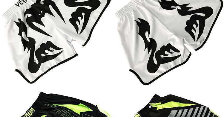 Muay Thai shorts men's boxing loose combat martial arts running sports fitness training fight MMA fight pants 13