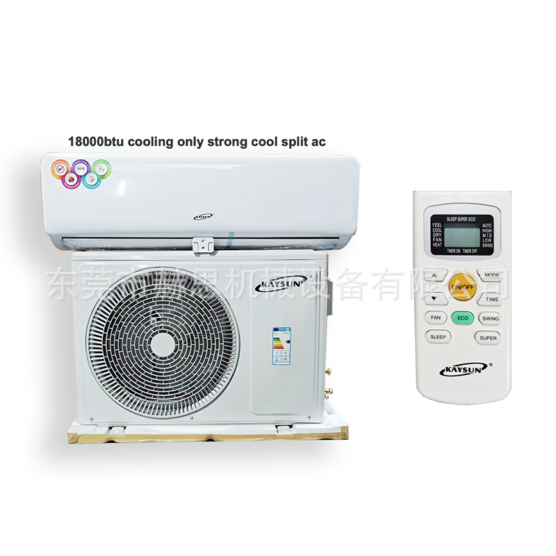 Exportación de comercio exterior Inglés aire acondicionado único único aire acondicionado 2hp 18000btu 220V colgado