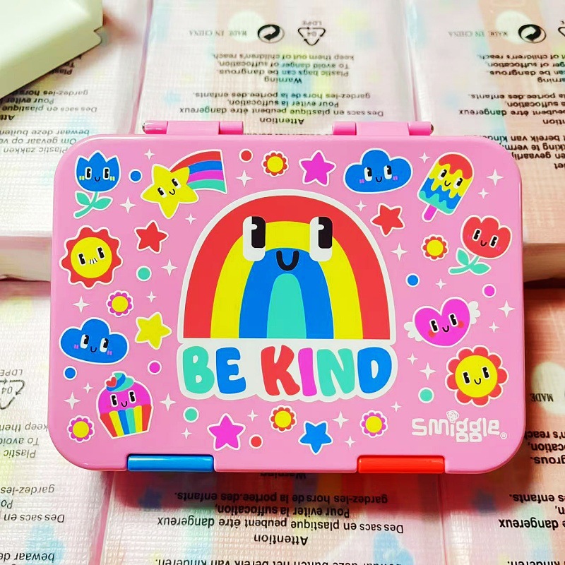 Australia smuggle caja de almuerzo de dibujos animados de alto valor alemán tritan caja de almuerzo de estudiantes niños