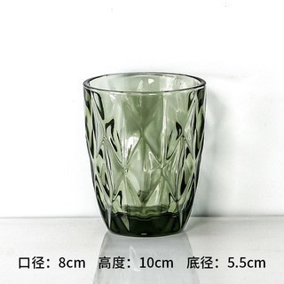 Color para el hogar del hotel en forma de diamante al por mayor color primario taza de agua gruesa taza de enjuague bucal del hotel taza de jugo taza de cepillo de dientes taza de cerveza