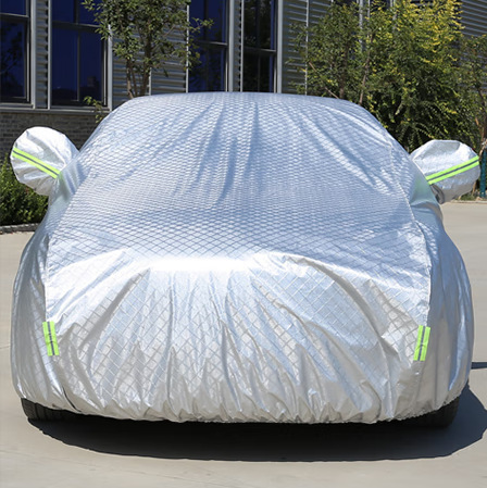 車の日焼け止めカバー、厚みのある防塵および断熱カーカバー、カバー布、カーカバー、日焼け止めカバー、アウターカバー、オックスフォード布|undefined