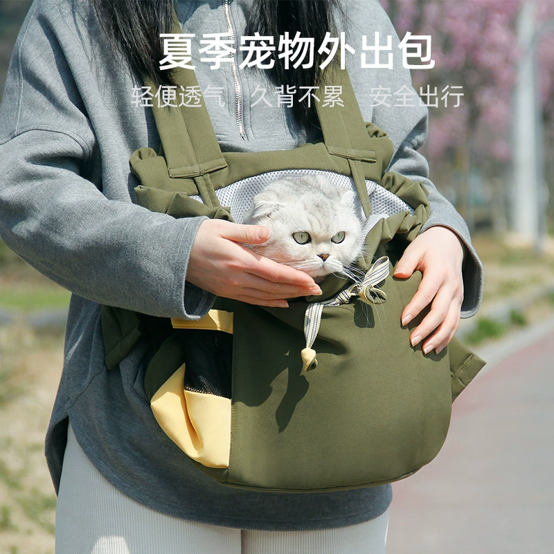 Товары для домашних животных инъекционный анти-потерянный рюкзак передний подвесной кошачий Артефакт сумка для домашних животных Cat Летняя дышащая нагрудная сумка