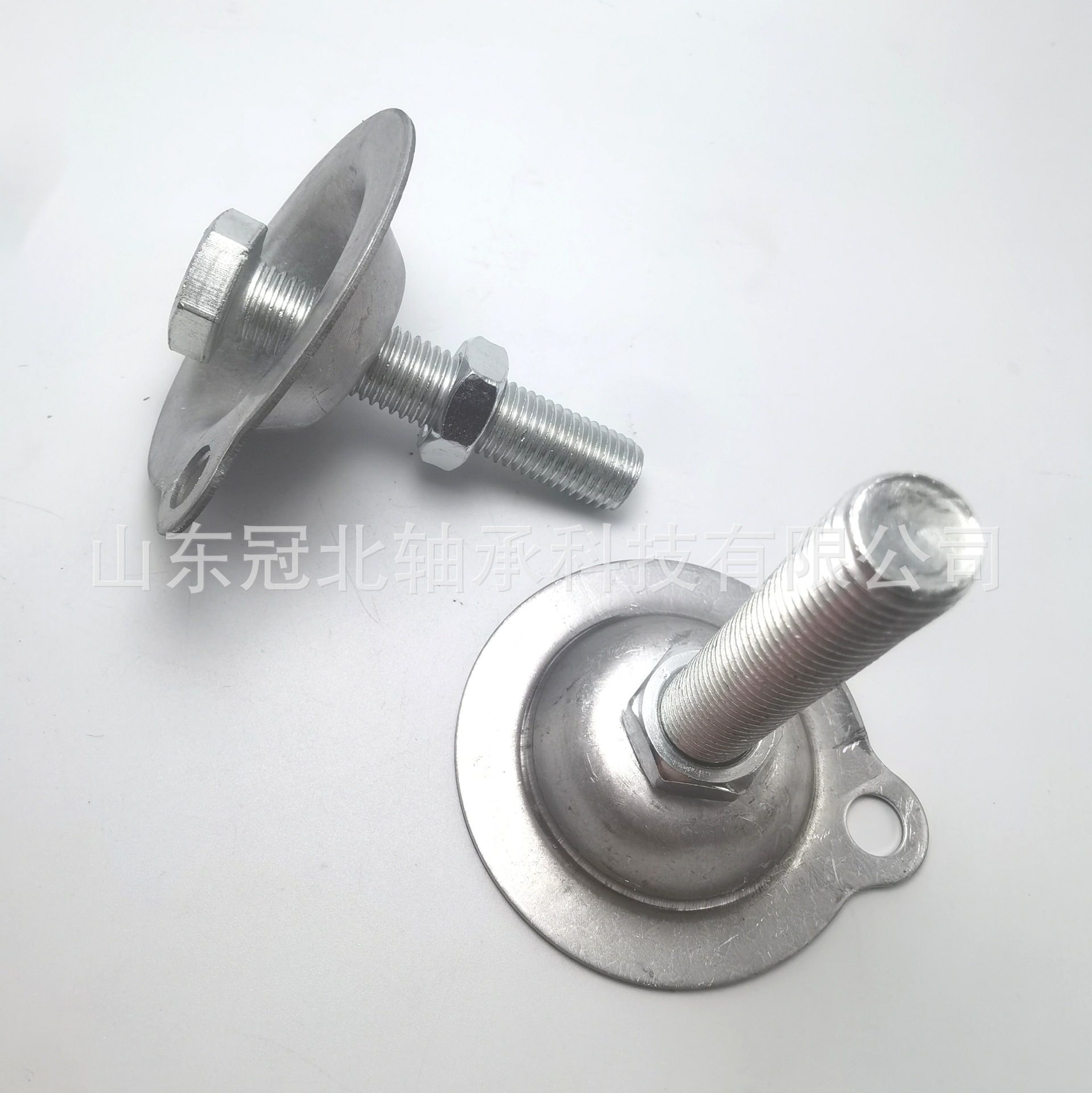 脚轮轴承带孔螺丝调节脚平底脚杯地脚流水线配件