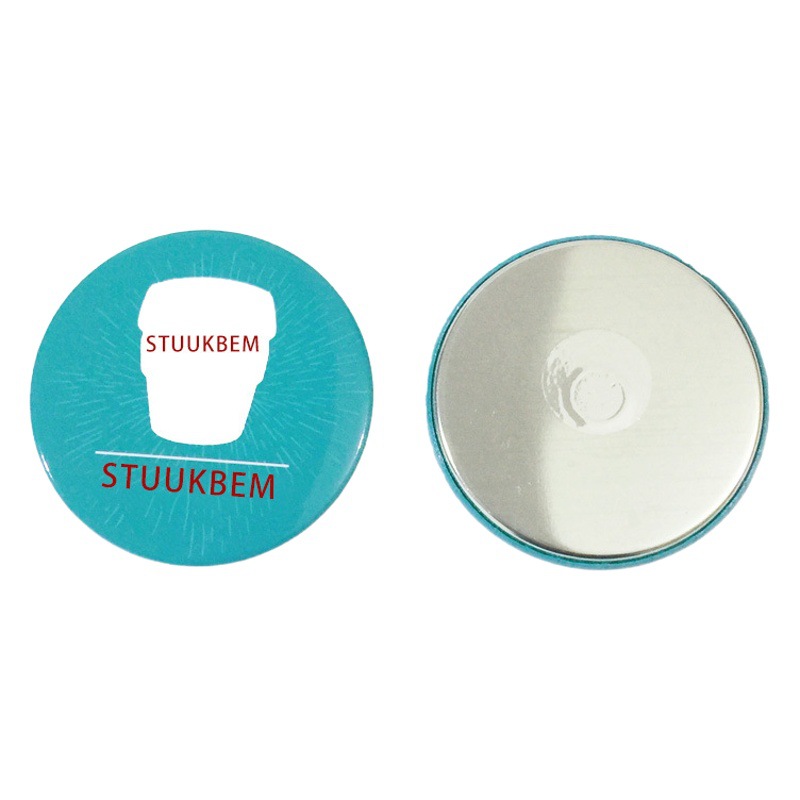 Hojalata refrigerador etiqueta material fuerte magnético refrigerador etiqueta consumibles material insignia DIY Barra de material en blanco