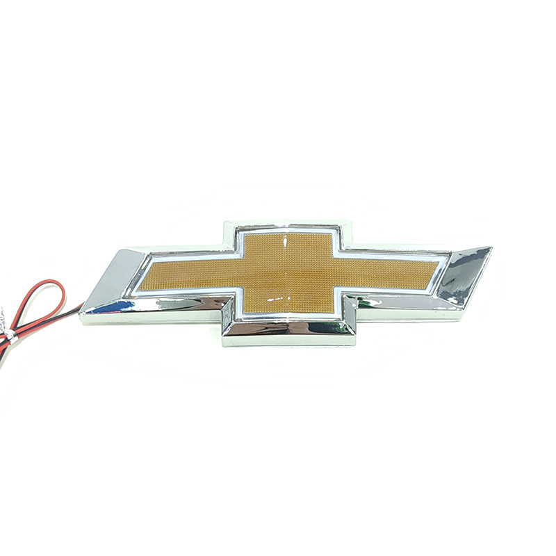 Aplicable a Chevrolet Cruze mairui nuevo Jingcheng Capac Aveo Lefeng luz del logotipo del coche 5D luz del logotipo del coche