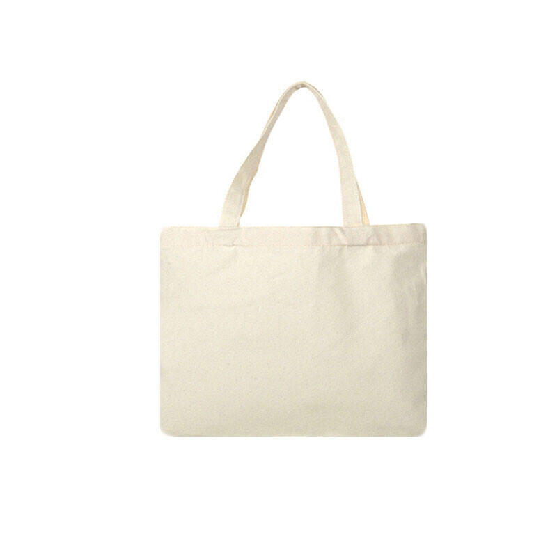 庄太太【46*38cm横版米色】帆布袋印刷空白袋手提袋广告帆布包ZTT