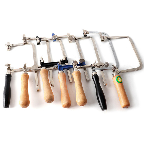 Manual mini jigsaw U-shaped saw bow saw blade small hand saw woodworking raffia saw wire saw DIY model saw