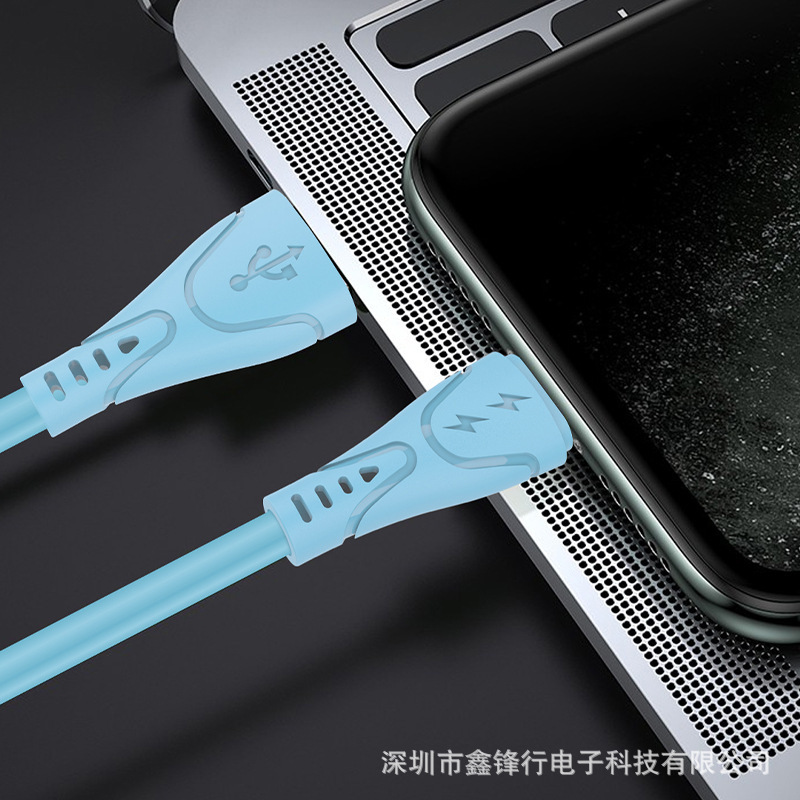 工場卸売り液体シリカゲル6aデータ線大電流急速充電線充電線は華為リンゴデータ線に適用する|undefined