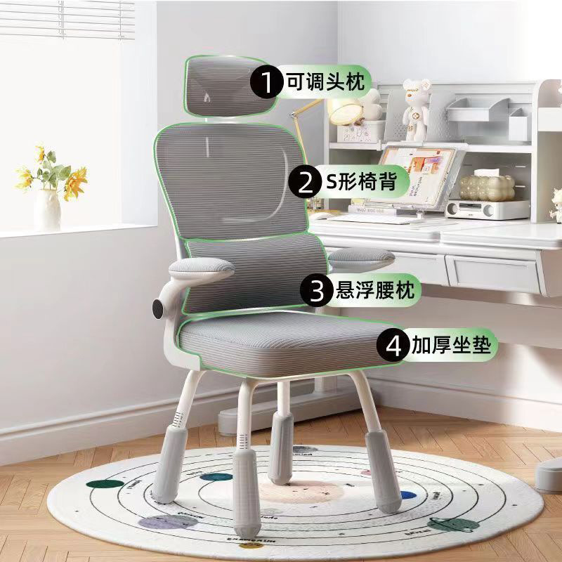 Home Ergonomic Computer Chair Desk Writing Stool Dog Leg Chair Student Lifting Four Leg Seat Learning Chair Wholesale Home Ergonomic Computer Chair Desk Writing Stool Dog Leg Chair Student Lifting Four Leg Seat Learning Chair Wholesale