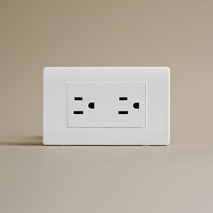 South American Switch Pc Panel 118 Type 110V-220V Wall Socket 16A American Flat Six-Hole Socket 16A Switch
