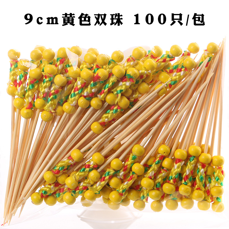 Fruit stick desechable flor stick
