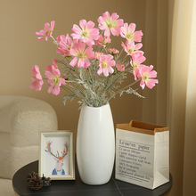 ins风波斯菊仿真花格桑花假花花束 场景布置家居客厅装饰厂家批发