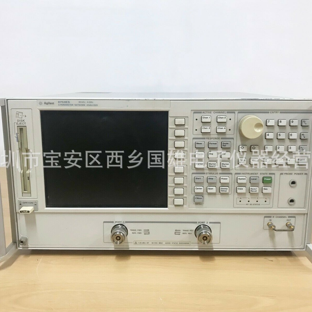 出租/出售  Agilent8753ES 网络分析仪6G 安捷伦8753ES