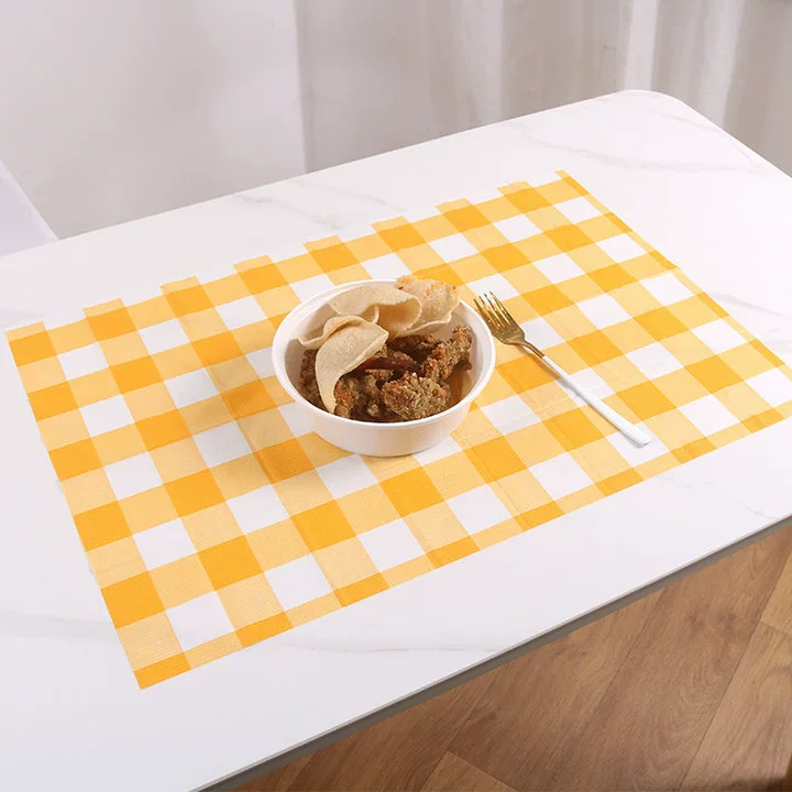 Одноразовые маленькие салфетки, маленькие скатерти на вынос, утолщенные прямоугольные скатерти, водонепроницаемые и маслостойкие, биоразлагаемые одноразовые скатерти.