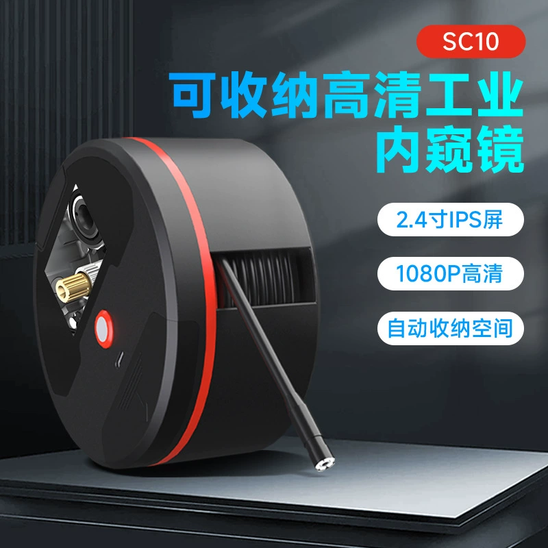 Промышленная эндоскопическая камера с экраном высокой четкости 2.4inch поставляется с функцией хранения, автоматическим ремонтом, водонепроницаемым зондом для проверки труб