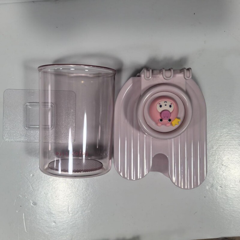 電動歯ブラシうがいカップ棚穴なし壁掛けトイレ浴室歯磨き粉歯ブラシカップ収納棚|undefined
