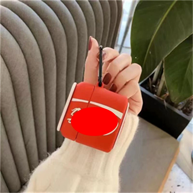 Силиконовый защитный чехол для Apple AirPods (3-е поколение) — дизайн мультгероя, зацепляющий или хвост, беспроводная совместимость