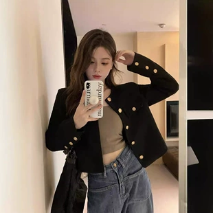 Spring short jacket, Chanel style, french style