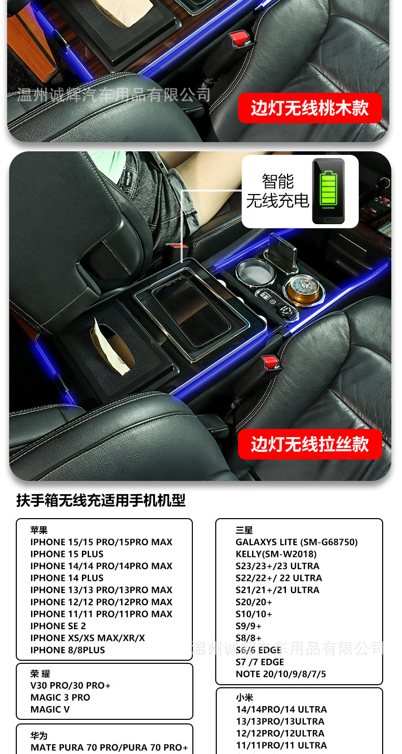 Suitable for 15-25 New and Old Odyssey Central Control Armrest Box Center Console Alison Storage Box Modification Accessories