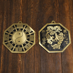 Copper Bagua Mirror, Tai Chi Bagua Mirror, Flat Tai Chi Bagua Mirror, Copper Ware Wholesale