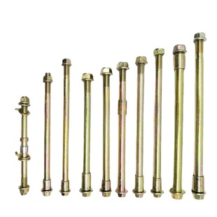 Electric two-wheeler front axle electric axle electric motorcycle front thick simple type caravan tricycle front axle hub center shaft