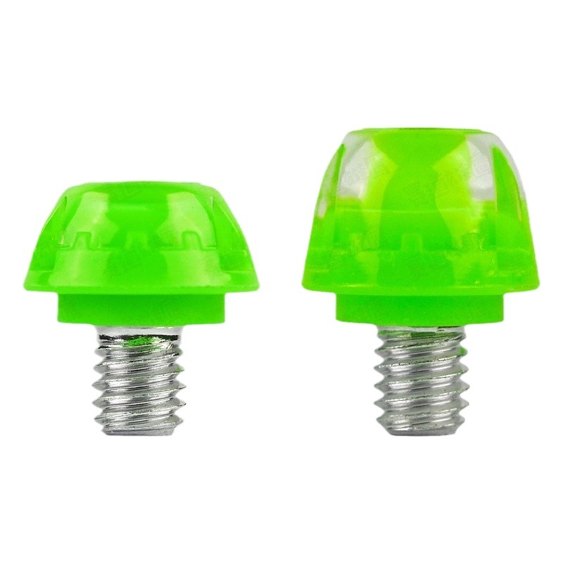 M6 Tpu Adidas-Specific Soccer Cleats Green Transparent Sg Modified Ag Plastic Studs 6-9mm Replacement Studs