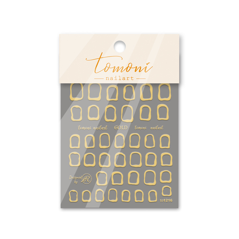 Simple Style Geometric Sticker Nail Sticker 1 Piece display picture 6