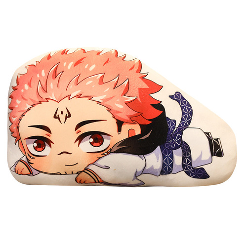 2D Animation Spell Return Peripheral Pillow Gojo Wuhu Stick Yuhito Plush Doll Wholesale