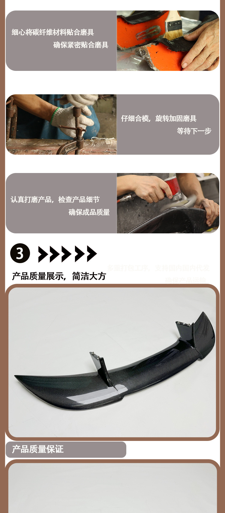 BMW I8 TOP carbon fiber tail wing wing rear spoiler for 2015-2021