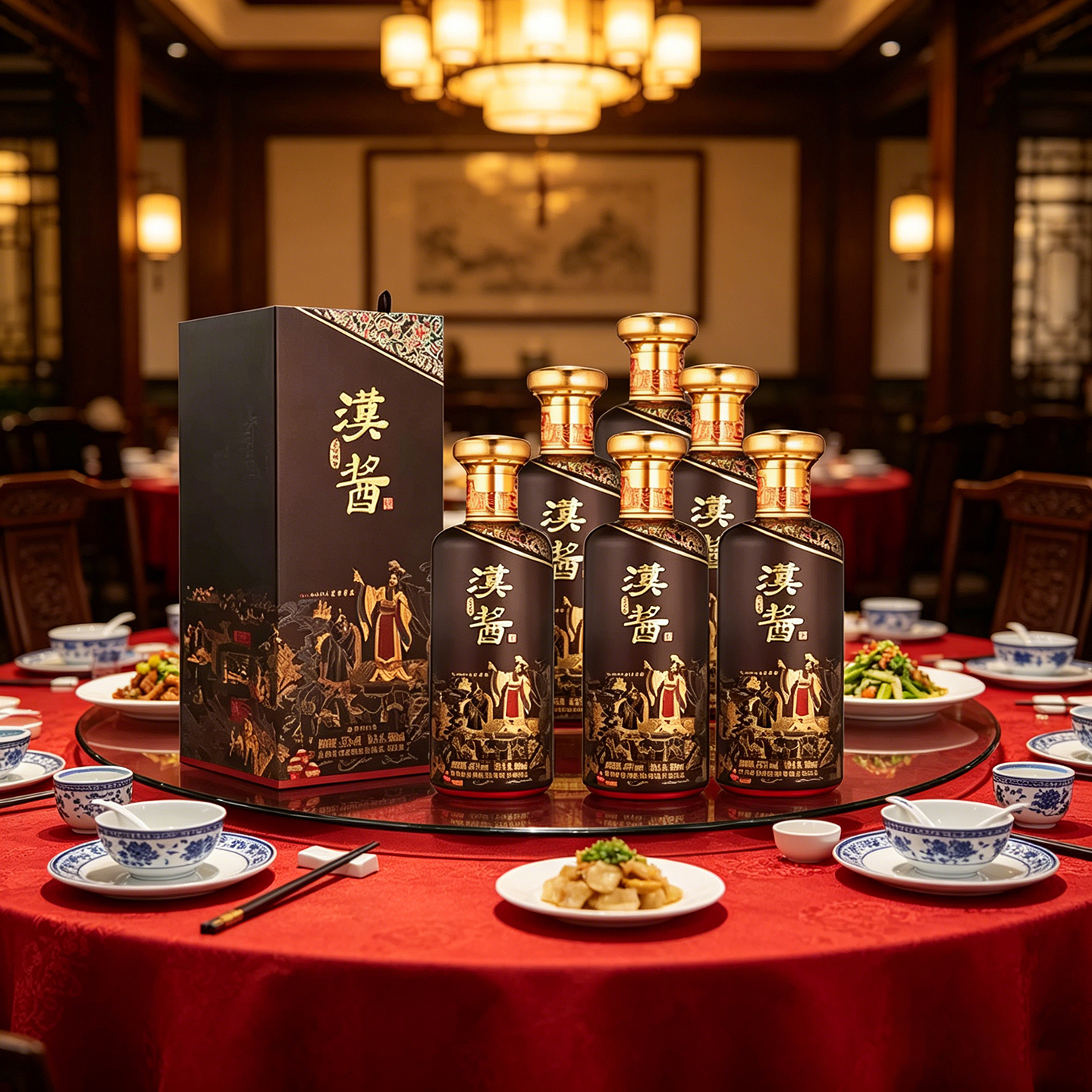 贵州茅.台汉酱酒（匠心传承）53度酱香型白酒500ml送礼收藏宴请