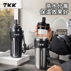 TKK食品級ステンレス316保温カップ大容量屋外携帯運動フィットネスカッププレゼント卸売り