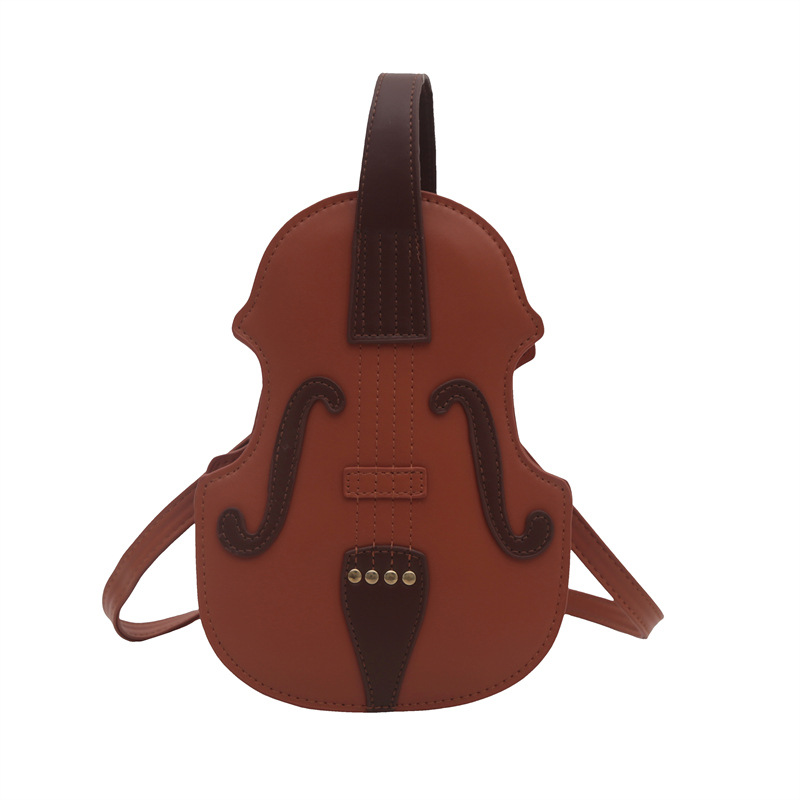 Europa y Estados Unidos personalidad órgano guitarra mochila de invierno para mujeres 2024 nuevo estilo extranjero bolso de hombro creativo de moda violín