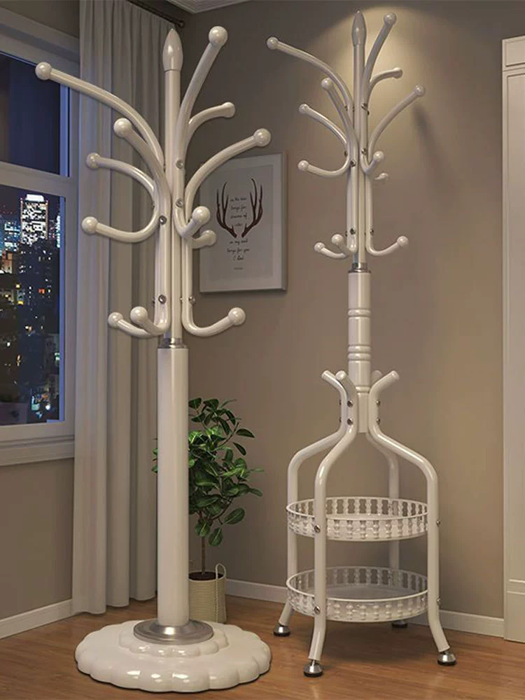 Железная напольная вешалка для дома, гостиной, вертикальная вешалка для одежды, многофункциональная простая вешалка для одежды, стеллаж для хранения, однополюсный