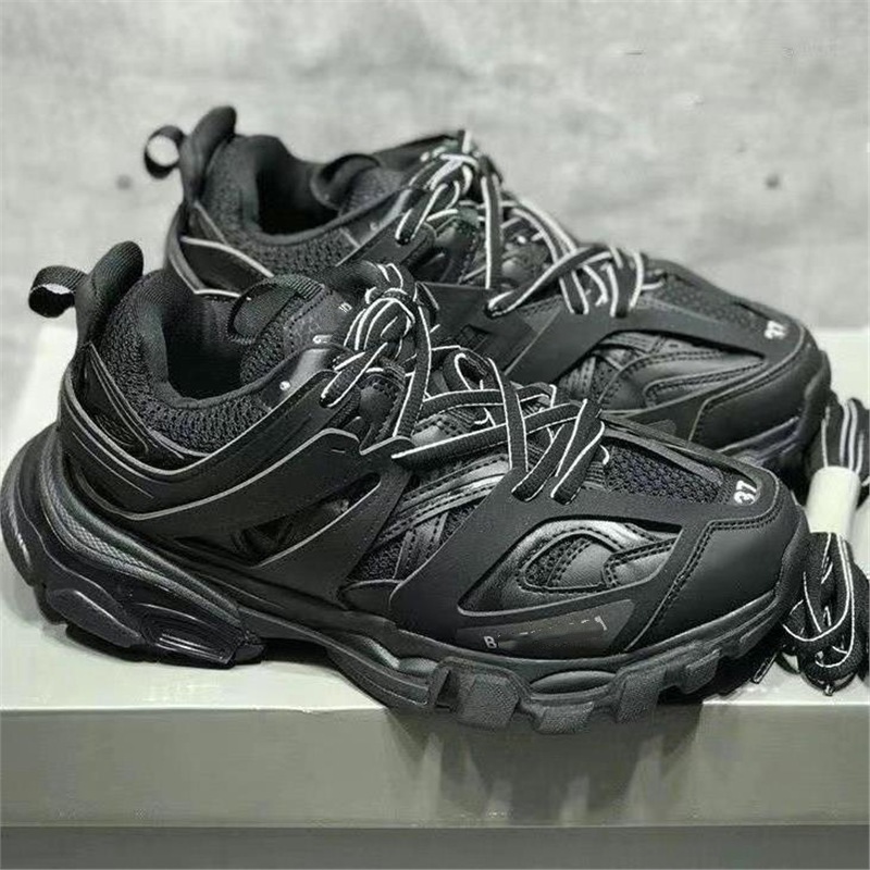 跨境外贸高品质Track3厚底增高防滑舒适耐磨男女同款情侣老爹鞋子|undefined
