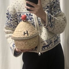 収納バスケット手織りジュエリースナック収納バケツかわいいホリデーギフトバスケットデスクトップ雑貨収納ボックス
