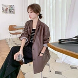Colored spring polyurethane classic suit jacket, British style, high-quality style