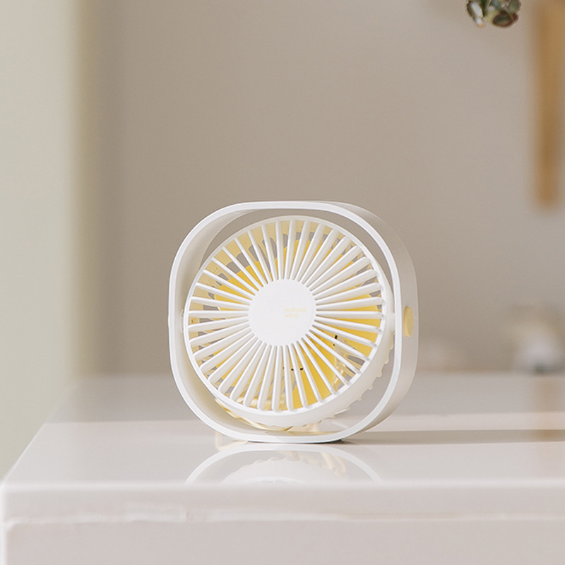 Sanhuo USB Desktop Mini Fan Portable Outdoor Silent Rotating Plug-in Fan Gift Wholesale