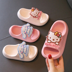 Sanrio children's baby girl's summer slippers cute cartoon home princess soft bottom girls' anti-slip slippers