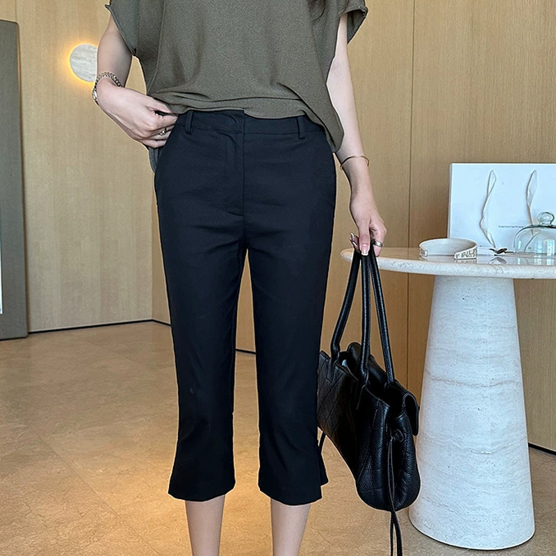 Lilylik Capri Pants "Korean Imported Cotton Fabric, Suitable for All Seasons, Slim Fit, Leg-Lengthening, Millennial Style, Three-Quarter Length Lilylik Capri Pants "Korean Imported Cotton Fabric, Suitable for All Seasons, Slim Fit, Leg-Lengthening, Millennial Style, Three-Quarter Length