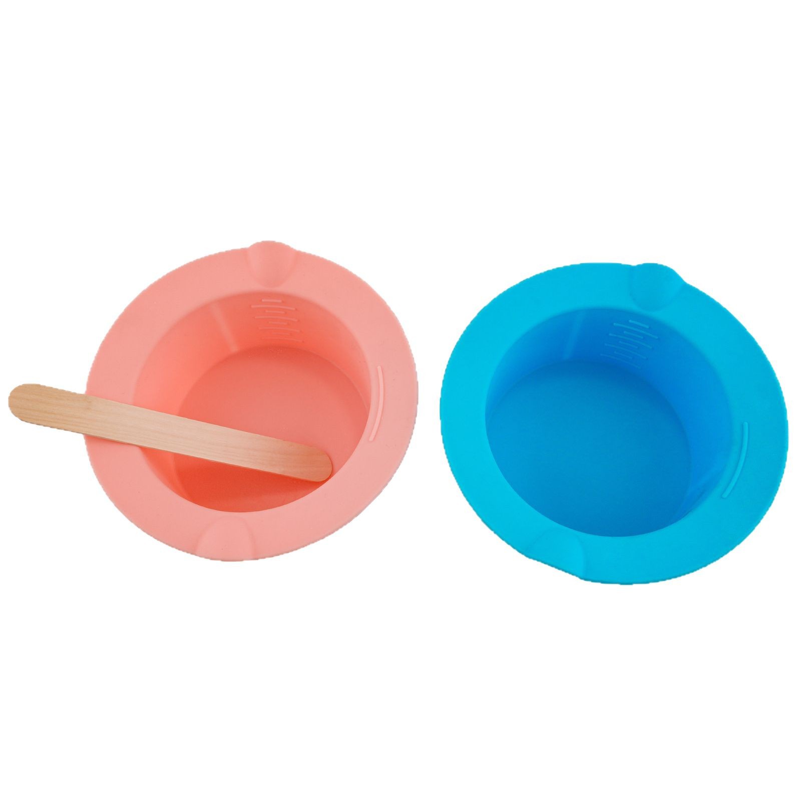 Tazón de silicona de cera de abejas transfronteriza Tazón de frijoles de cera depilatoria de silicona redonda y fácil de limpiar