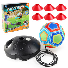 跨境儿童足球回弹训练器可折叠便携式幼儿园室内户外休闲运动玩具