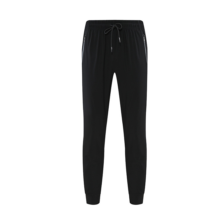 Pantalones deportivos de verano para hombres pantalones de yoga casuales sueltos delgados versátiles transpirables apretados atados al tobillo pantalones de entrenamiento de fitness
