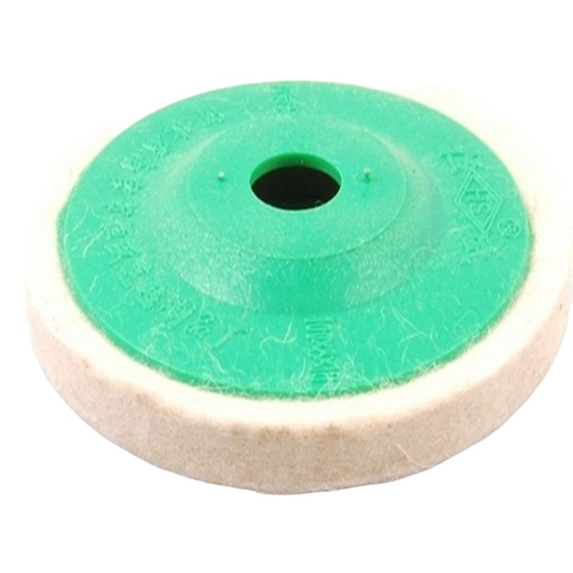 [Suministro] Rueda de lana 100 rueda de lana Bola de pulido rueda de fieltro Rueda de pulido de acero inoxidable 100*16