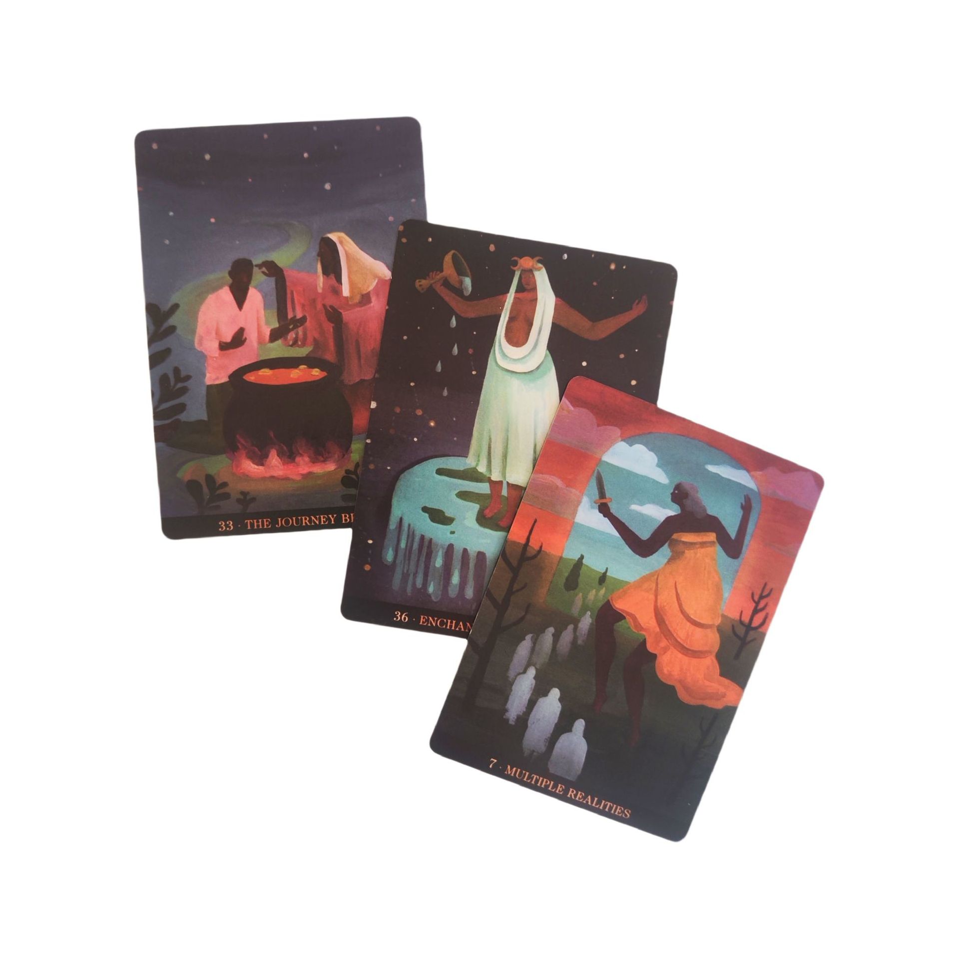 2024 New Edition Inspirational Wicca Oracle Cards Board Game_voghion.com