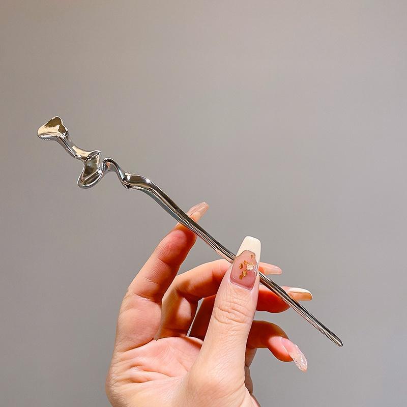 Nuevo estilo chino antiguo clip de cabello para mujeres acristaladas clip de brillo de brillo de alto nivel nuevo estilo chino clip de cabello simple clip