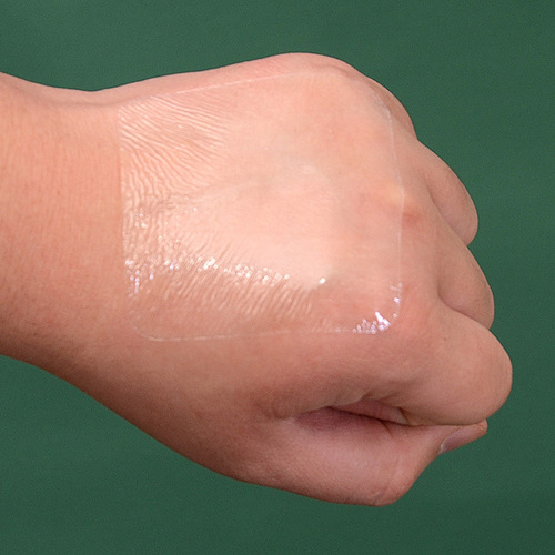 Mesh PU film waterproof patch, tape shower waterproof patch, Sanfu patch PU fixed patch