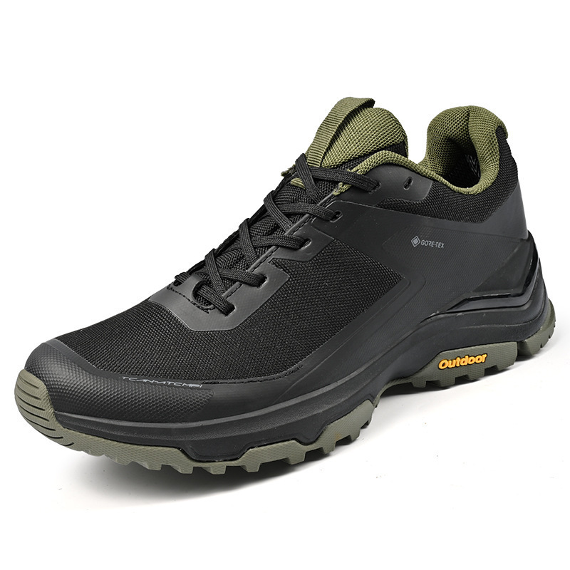 新しい GTX 屋外防水靴ハイキング登山靴メンズクロスボーダーメンズランニングシューズ滑り止め耐摩耗性オフロードシューズ男性用|undefined