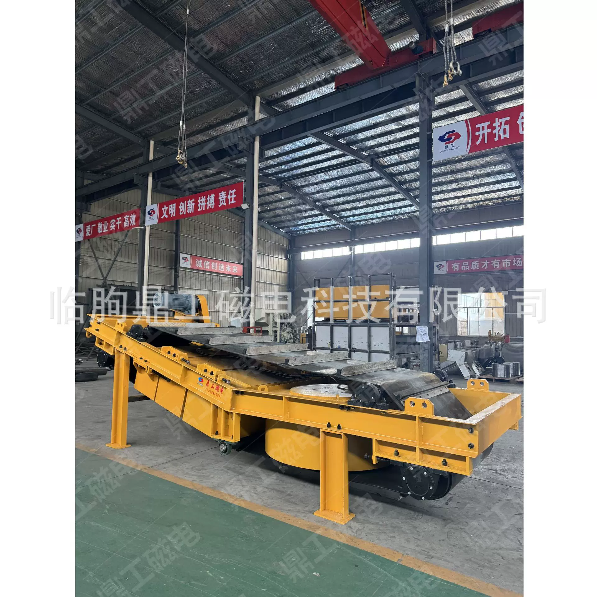 块矿磁性矿除铁设备 多级反复磁选设备鼎工磁电厂家制造