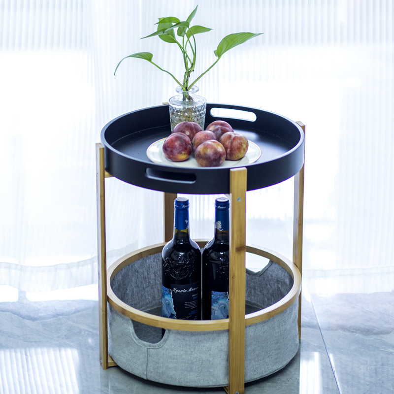 Mesa de té de Mahjong mesa de Mahjong estante de almacenamiento lateral pequeño ajedrez y sala de cartas mesa de té especial portátil