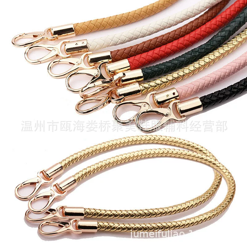 Polyurethane woven purse, bag, changeable handheld pen